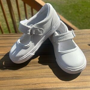 Keds White Kids Sneakers with Strap